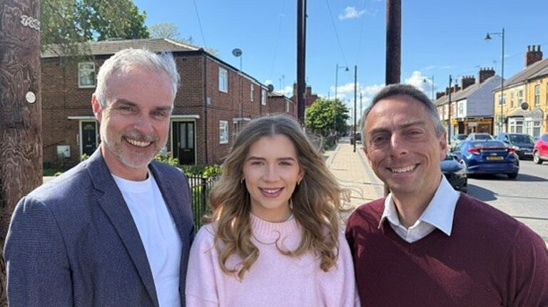 Lucy, Mike and Paul
